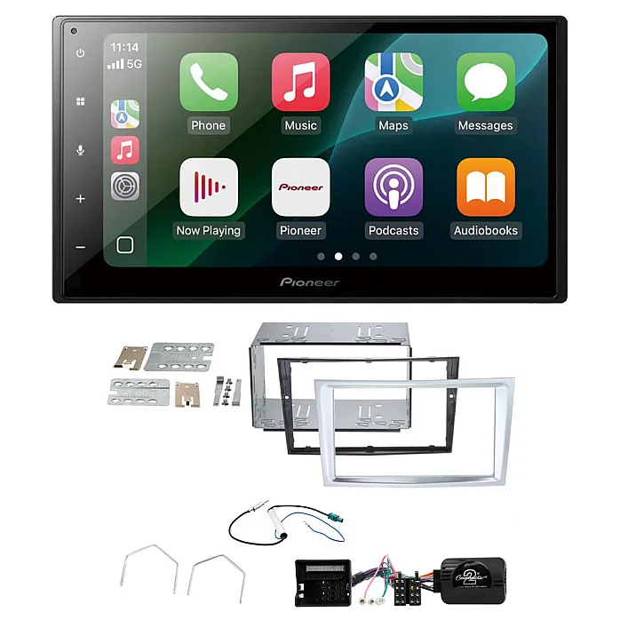 Vauxhall Astra, Antara, Zafira Pioneer 6.8" Wired CarPlay / Android Auto Bluetooth Stereo Upgrade Pack