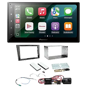 Vauxhall Astra H, Corsa Pioneer 6.8" Wired CarPlay / Android Auto Bluetooth Stereo Upgrade Pack