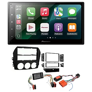 Mazda MX-5 2005 - 2009 (BOSE Audio) 6.8" Wired CarPlay / Android Auto Bluetooth Stereo Upgrade Pack