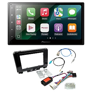 Suzuki Jimny 2018 Onwards Pioneer 6.8" Wired CarPlay / Android Auto Bluetooth Stereo Upgrade Pack