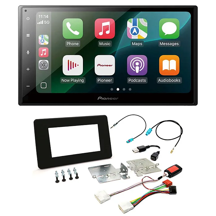 Renault Master 2020 Onwards Pioneer 6.8" Wired CarPlay / Android Auto Bluetooth Stereo Upgrade Pack