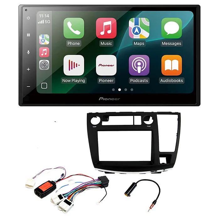 Nissan Elgrand (2002-2010) Pioneer 6.8" Wired CarPlay / Android Auto Bluetooth Stereo Upgrade Pack