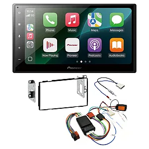 Nissan Qashqai (2007-2013) Pioneer 6.8" Wired CarPlay / Android Auto Bluetooth Stereo Upgrade Pack