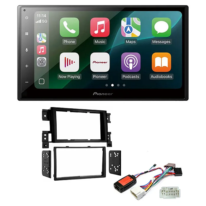 Suzuki Grand Vitara 2005-2015 Pioneer 6.8" Wired CarPlay / Android Auto Bluetooth Stereo Upgrade Pack