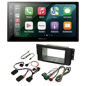 Land Rover Pioneer 6.8" Wired CarPlay / Android Auto Bluetooth Stereo Upgrade Pack