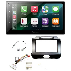 Kia Sportage 2010-2015 Pioneer 6.8" Wired CarPlay / Android Auto Bluetooth Stereo Upgrade Pack