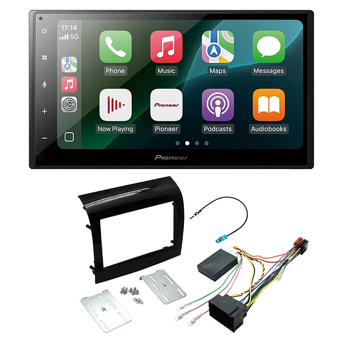 Peugeot Boxer 2014 Onward Pioneer 6.8" Wired CarPlay / Android Auto Bluetooth Stereo Upgrade Pack