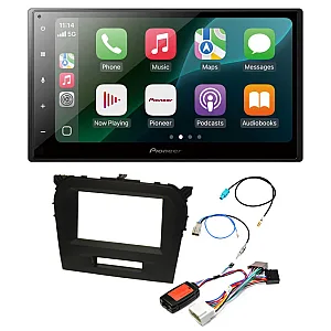 Suzuki Vitara 2015 Onwards Pioneer 6.8" Wired CarPlay / Android Auto Bluetooth Stereo Upgrade Pack