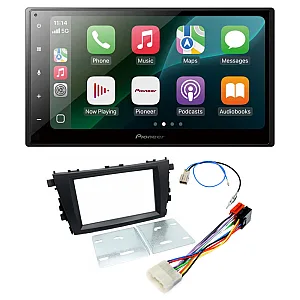 Suzuki Celerio 2014 Onwards Pioneer 6.8" Wired CarPlay / Android Auto Bluetooth Stereo Upgrade Pack