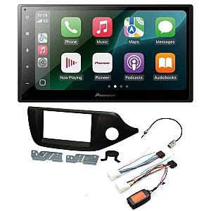 Kia Ceed 2012-2018 Pioneer 6.8" Wired CarPlay / Android Auto Bluetooth Stereo Upgrade Pack