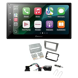 Alfa Romeo Mito 2008-2014 Pioneer 6.8" Wired CarPlay / Android Auto Bluetooth Stereo Upgrade Pack
