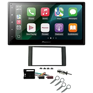 Ford Focus C-Max, S-Max, Galaxy, Transit Connect 6.8" Wired CarPlay / Android Auto Bluetooth Stereo Upgrade Pack