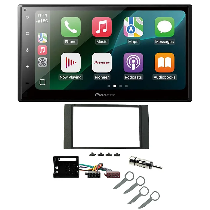 Ford Focus C-Max, S-Max, Galaxy, Transit Connect 6.8" Wired CarPlay / Android Auto Bluetooth Stereo Upgrade Pack