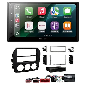Mazda MX-5 (Bose Audio) 2009 - 2015 6.8" Wired CarPlay / Android Auto Bluetooth Stereo Upgrade Pack