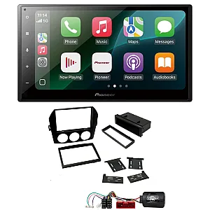 Mazda MX-5 (2006-2008) Non-Bose 6.8" Wired CarPlay / Android Auto Bluetooth Stereo Upgrade Pack