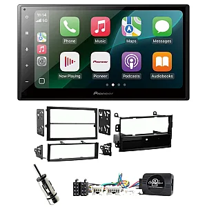 Nissan 350z (2003-2006) Pioneer 6.8" Wired CarPlay / Android Auto Bluetooth Stereo Upgrade Pack