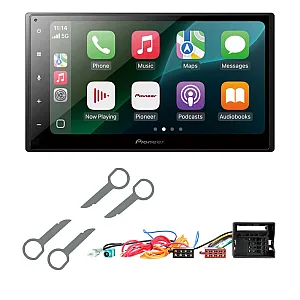 VW Transporter T5 RCD200 Pioneer 6.8" Wired CarPlay / Android Auto Bluetooth Stereo Upgrade Pack