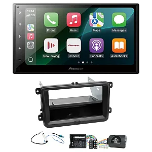 VW Transporter T6 Pioneer 6.8" Wired CarPlay / Android Auto Bluetooth Stereo Upgrade Pack