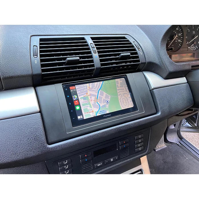 BMW X5 E53 with Factory Nav / Carplay / Android Auto / DAB / Bluetooth Stereo Upgrade Kit (Supply Only)