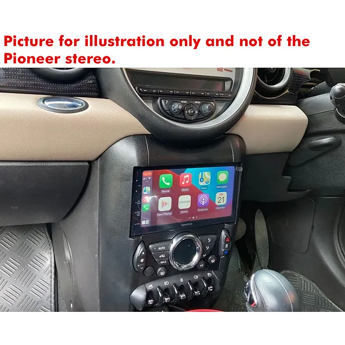 BMW Mini R55/R56/R57 2006-2013 Pioneer 6.8" Bluetooth Apple CarPlay DAB Stereo Upgrade Kit
