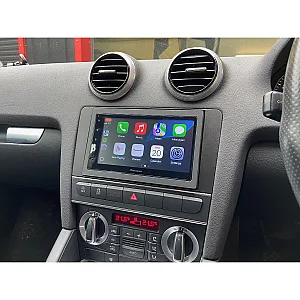 Audi A3 2003 - 2012 Pioneer 6.8" Bluetooth Apple CarPlay DAB Stereo Upgrade Kit
