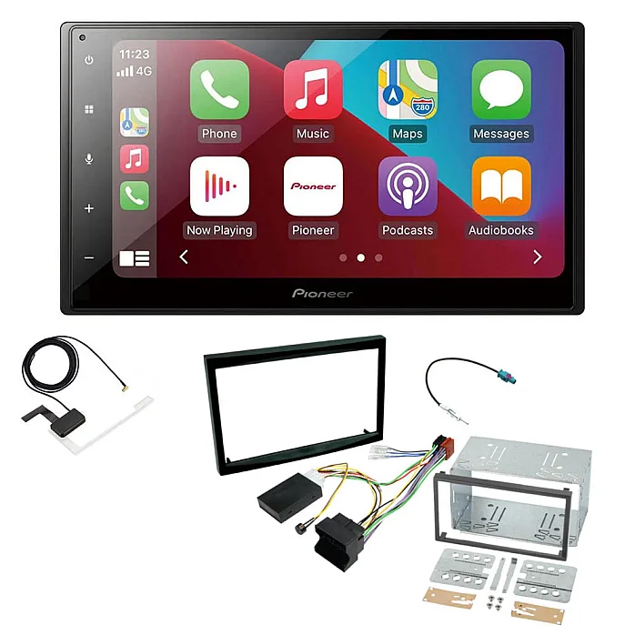 Peugeot Partner II 2008-2018 Pioneer 6.8" Apple CarPlay DAB Stereo Upgrade Pack