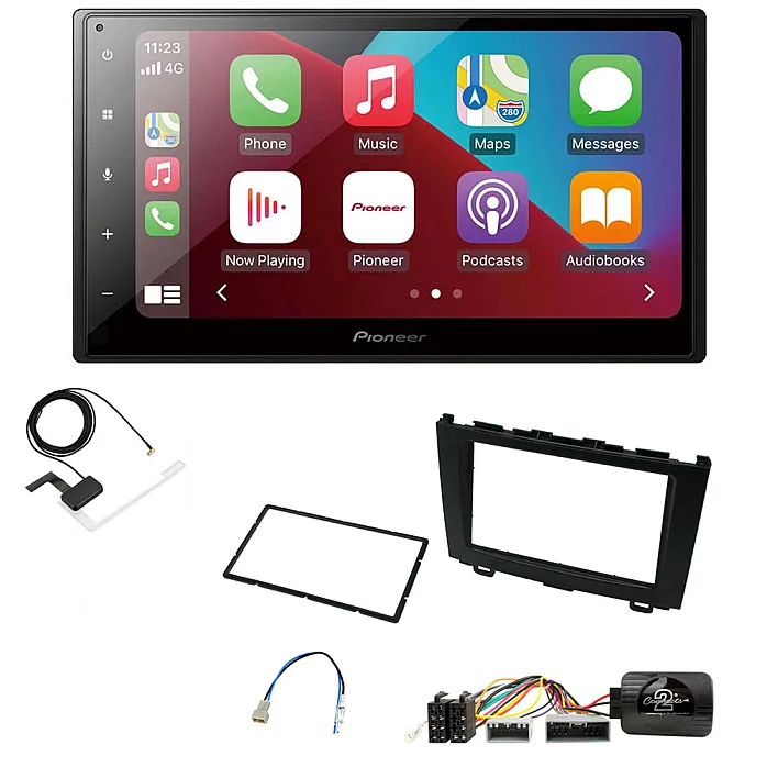 Honda CR-V 2007 - 2011 Pioneer 6.8" Bluetooth Apple CarPlay DAB Stereo Upgrade Kit