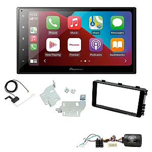 Mitsubishi L200, Outlander SPH-DA160DAB Pioneer 6.8" Bluetooth Apple CarPlay, Android Auto DAB Stereo Upgrade Kit