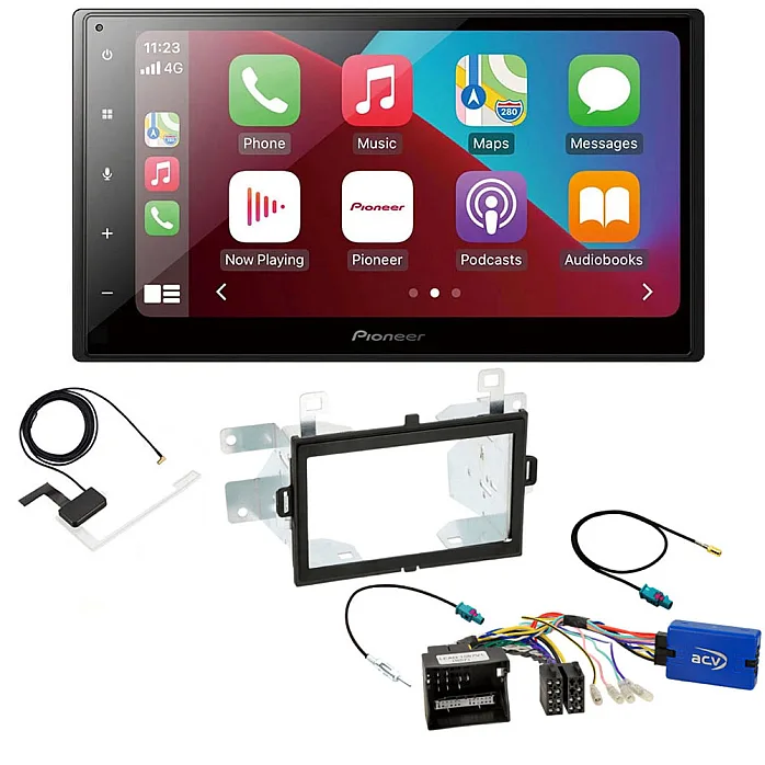 Mercedes Sprinter 2019-2023 Pioneer 6.8" Bluetooth Apple CarPlay DAB Stereo Upgrade Kit