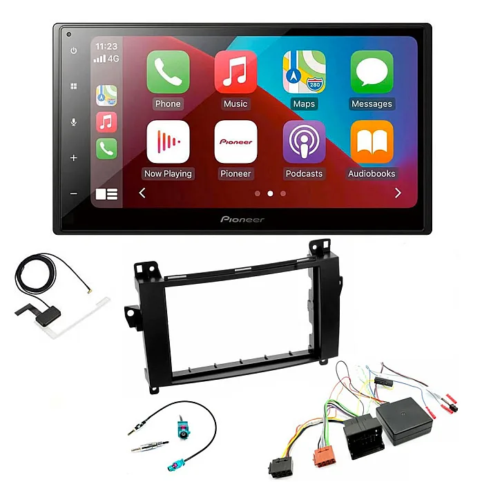 Mercedes-Benz Viano, Vito SPH-DA160DAB Pioneer 6.8" Bluetooth Apple CarPlay, Android Auto DAB Stereo Upgrade Kit