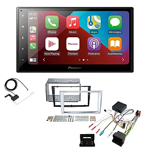 Holden Pioneer SPH-DA160DAB 6.8" Bluetooth Apple CarPlay DAB Stereo Upgrade Kit