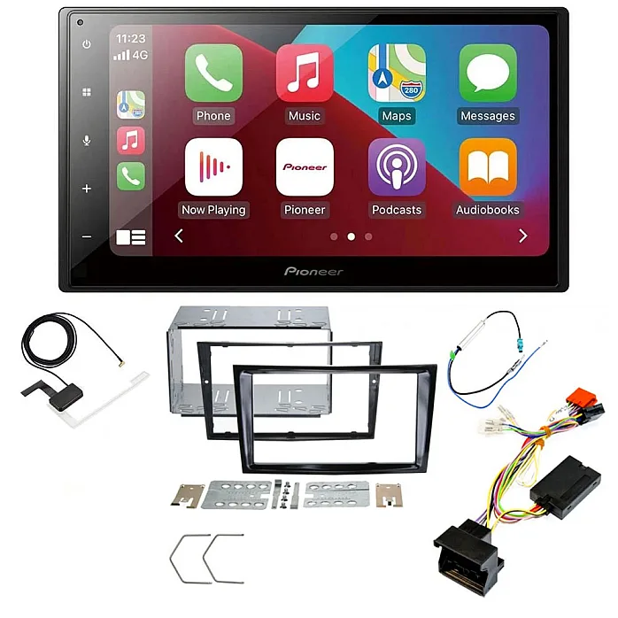 Vauxhall Corsa D (2006-2014) Pioneer 6.8" Bluetooth Apple CarPlay DAB Stereo Upgrade Kit