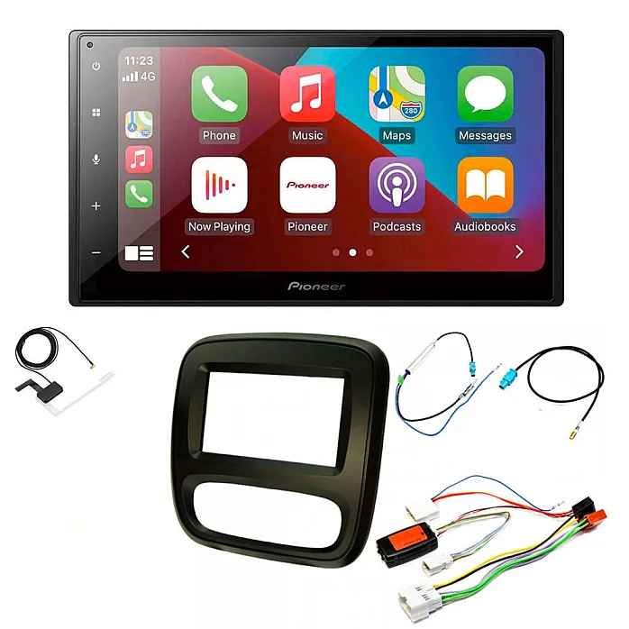 Renault Trafic 2014-2022 Pioneer 6.8" CarPlay / Android Auto Bluetooth DAB Stereo Upgrade Kit (NAVIGATION SYSTEMS)