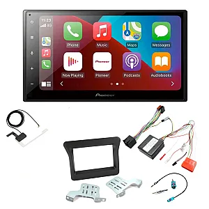 Renault Master 2010-2019 Pioneer SPH-DA160DAB 6.8" Bluetooth Apple CarPlay, Android Auto DAB Stereo Upgrade Kit