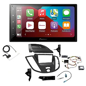 Ford Transit 2013-2018 SPH-DA160DAB Pioneer 6.8" Bluetooth Apple CarPlay DAB Stereo Upgrade Kit