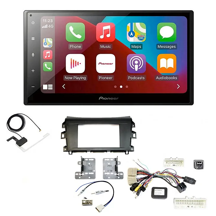 Nissan Navara 2016-2019 Pioneer SPH-DA160DAB 6.8" Bluetooth Apple CarPlay, Android Auto DAB Stereo Upgrade Kit