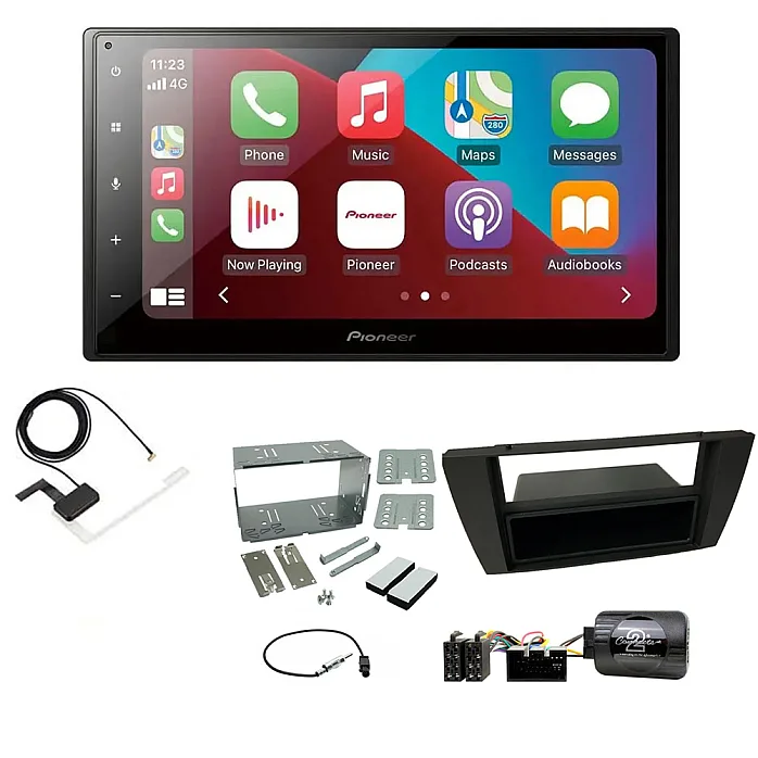 Jaguar X Type Pioneer 6.8" Bluetooth Apple CarPlay DAB Stereo Upgrade Kit