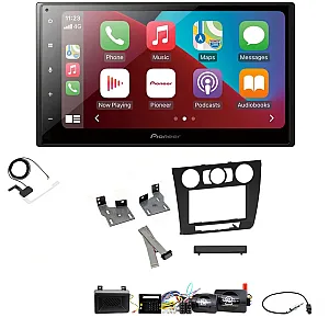 BMW 1 Series 2007 - 2013 Pioneer 6.8" Bluetooth Apple CarPlay DAB Stereo Upgrade Kit