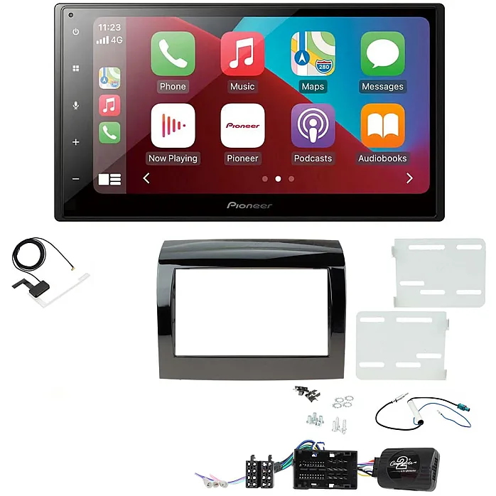 Fiat Ducato 2015-2021 Pioneer 6.8" Bluetooth Apple CarPlay DAB Stereo Upgrade Kit