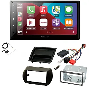 Fiat Fiorino, Qubo Pioneer 6.8" Bluetooth Apple CarPlay DAB Stereo Upgrade Kit
