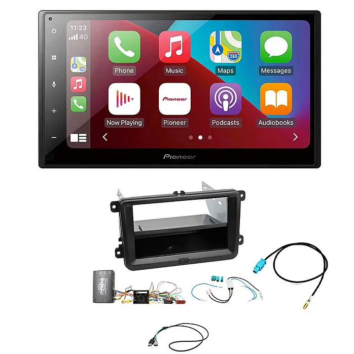 VW T6 2015 - 2019 Pioneer 6.8" Bluetooth Apple CarPlay DAB Stereo Upgrade Pack