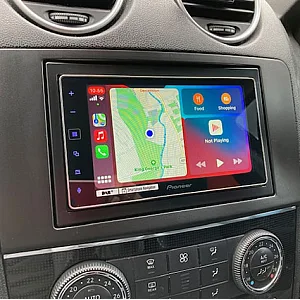 Mercedes ML 2005 - 2011 Pioneer 6.8" Bluetooth Apple CarPlay DAB Stereo Upgrade Kit