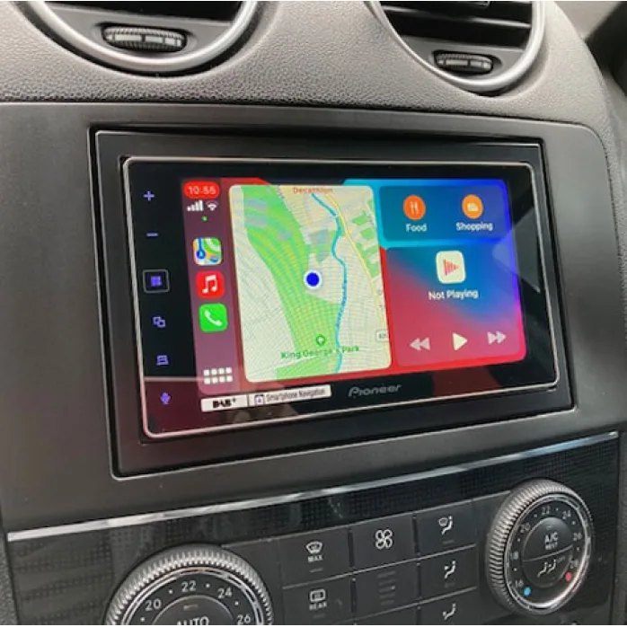 Mercedes ML 2005 - 2011 Pioneer 6.8" Bluetooth Apple CarPlay DAB Stereo Upgrade Kit