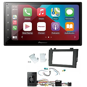 VW Transporter T6.1 2019> Pioneer 6.8" Apple CarPlay DAB Stereo Upgrade Kit