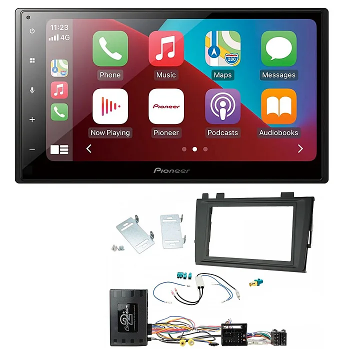 VW Transporter T6.1 2019> Pioneer 6.8" Apple CarPlay DAB Stereo Upgrade Kit (PRE ORDER)