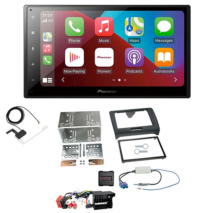 Audi TT 8J 2006-2014 Pionner CarPlay, Android Auto, DAB Digital Stereo Upgrade Kit