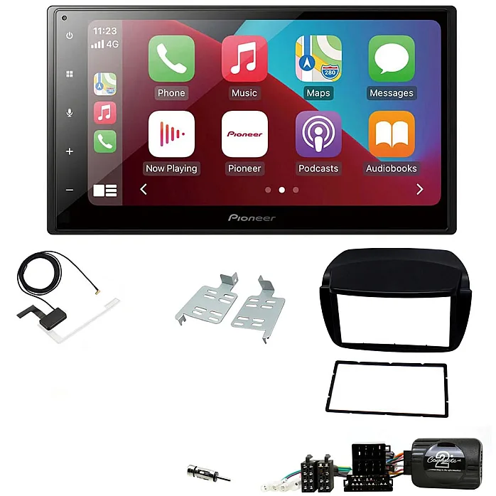 Fiat Doblo 2010 - 2015 Pioneer 6.8" Bluetooth Apple CarPlay DAB Stereo Upgrade Kit