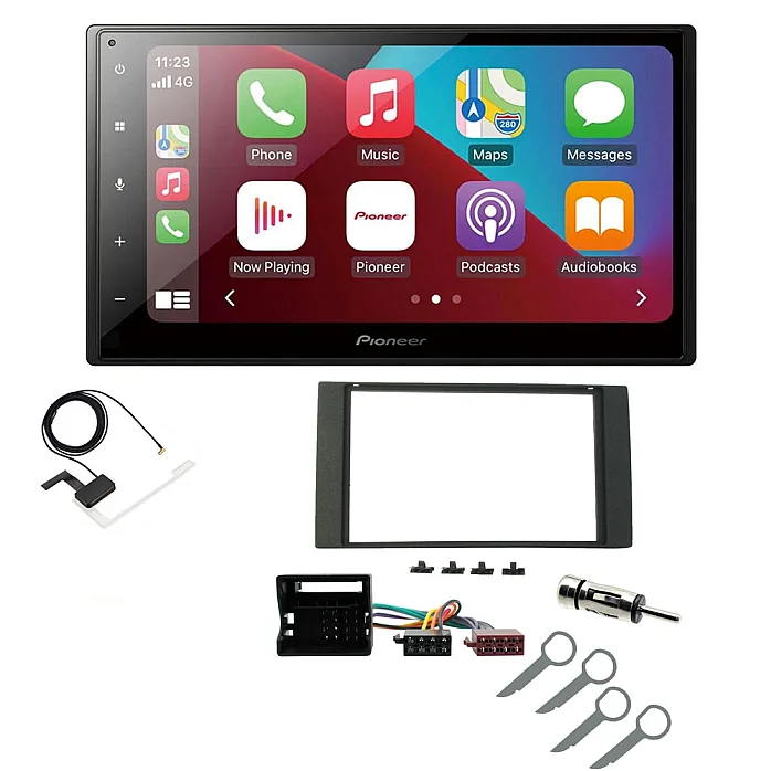 Ford Focus C-Max, S-Max, Galaxy, Transit Connect Pioneer 6.8" Bluetooth Apple CarPlay DAB Stereo Upgrade Kit