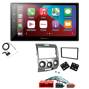 Ford Ranger 2007 - 2012 Pioneer 6.8" Bluetooth Apple CarPlay DAB Stereo Upgrade Kit