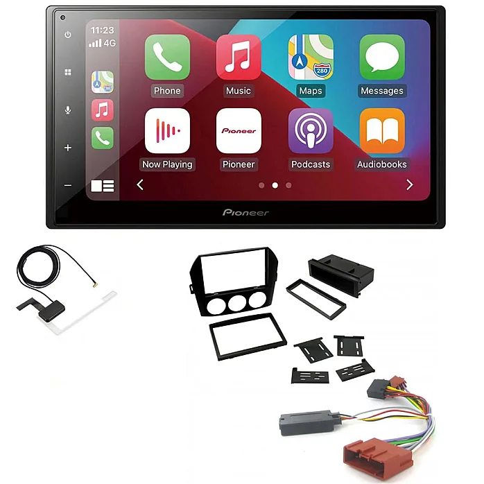 Mazda MX-5 Non-Bose 2006-2008 Pioneer 6.8" Apple CarPlay DAB Stereo Upgrade Kit